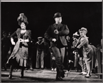 Eileen Rodgers, Mickey Shaughnessy and unidentified others in the stage production Kelly