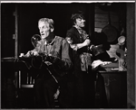 Wilfred Brambell and Eileen Rodgers in the stage production Kelly