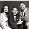 Nichelle Nichols, Burgess Meredith and unidentified in the stage production Kicks and Co