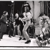 Christopher Walken [third from left] and unidentified others in the stage production Kid Champion