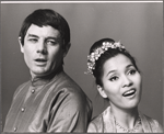 Stanley Grover and Eleanor Calbes in publicity photo for the stage production The King and I