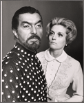 Michael Kermoyan and Constance Towers in publicity photo for the stage production The King and I