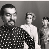 Michael Kermoyan, Constance Towers and Anita Darian in publicity photo for the stage production The King and I