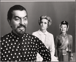 Michael Kermoyan, Constance Towers and Anita Darian in publicity photo for the stage production The King and I
