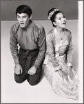Stanley Grover and Eleanor Calbes in publicity photo for the stage production The King and I