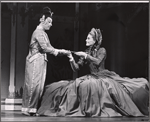 Anita Darian and Constance Towers in the stage production The King and I