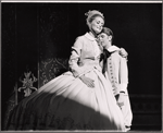 Constance Towers and Eric Hamilton in the stage production The King and I