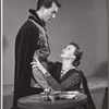 Paul Sparer and Joyce Ebert in the 1959 Players Theatre production of King Lear