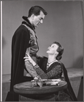 Paul Sparer and Joyce Ebert in the 1959 Players Theatre production of King Lear