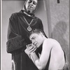 Sydney Walker and Robert Burr in the 1959 Players Theatre production of King Lear