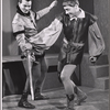 Paul Sparer and unidentified in the 1959 Players Theatre production of King Lear