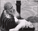 Frank Silvera and Betty Miller in the 1962 NY Shakespeare production of King Lear