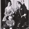 Floria Mari, Sheldon Golomb and unidentified in the stage production King of the Whole Damn World