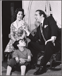 Floria Mari, Sheldon Golomb and unidentified in the stage production King of the Whole Damn World