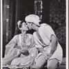 Lee Venora [right] and unidentified in the 1965 revival of the stage production Kismet