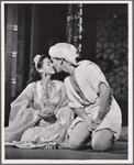 Lee Venora [right] and unidentified in the 1965 revival of the stage production Kismet