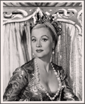 Anne Jeffreys in the 1965 revival of the stage production Kismet