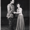 Alfred Drake and Lee Venora in the 1965 revival of the stage production Kismet