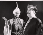 Alfred Drake and Henry Calvin in the 1965 revival of the stage production Kismet