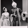 Lee Venora and Alfred Drake in the 1965 revival of the stage production Kismet