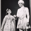 Lee Venora and Richard Banke in the 1965 revival of the stage production Kismet