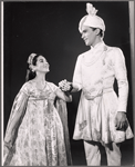 Lee Venora and Richard Banke in the 1965 revival of the stage production Kismet