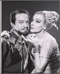 Alfred Drake and Anne Jeffreys in the 1965 revival of the stage production Kismet