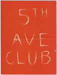 Theatre program for The Fifth Avenue Follies
