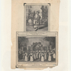 Publicity photographs of George Walker and chorus in the stage production Abyssinia, as published in unsourced magazine
