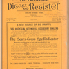 Automobile digest and register.