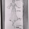 Costume sketch by Carrie F. Robbins for the stage production Molly