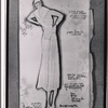 Costume sketch by Carrie F. Robbins for the stage production Molly