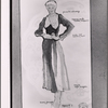 Costume sketch by Carrie F. Robbins for the stage production Molly