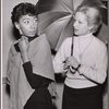 Gaby Rodgers [right] and unidentified in rehearsal for the stage production Mister Johnson