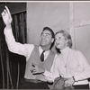 Earle Hyman and Gaby Rodgers in rehearsal for the stage production Mister Johnson