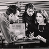 Paul Roebling, Maria Tucci and Ann Williams in rehearsal for the stage production The Milk Train Doesn't Stop Here Anymore
