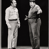 Dane Clark and Tom Pedi in the stage production Mike Downstairs