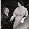 Robert Weede and Terry Saunders in the 1961 tour of the stage production Milk and Honey
