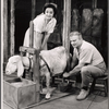 Terry Saunders and Robert Weede in the 1961 tour of the stage production Milk and Honey