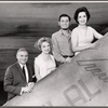 Robert Weede, Molly Picon, Tommy Rall and Terry Saunders in the 1961 tour of the stage production Milk and Honey
