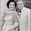 Terry Saunders and Robert Weede in the 1961 tour of the stage production Milk and Honey
