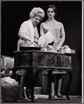 Hermione Baddeley and Ann Williams in the stage production The Milk Train Doesn't Stop Here Anymore