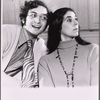 Lewis J. Stadlen and Julie Kurnitz in the stage production Minnie's Boys