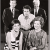 William Redfield, Austin Willis, Paul Collins, Joan Darling and Margaret Draper in rehearsal for the stage production A Minor Adjustment