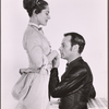 Viveca Lindfors and James Daly in the 1956 Off-Broadway production of Miss Julie