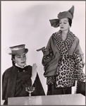 Viveca Lindfors and Ruth Ford in the 1956 Off-Broadway production of Miss Julie