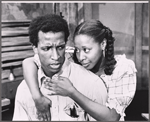 Dorian Harewood and Marion Ramsey in rehearsal for the pre-Broadway tryout of the production Miss Moffat