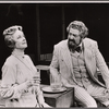 Bette Davis and David Sabin in the pre-Broadway tryout of the stage production Miss Moffat