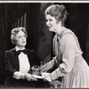 Bette Davis and Dody Goodman in the pre-Broadway tryout of the production Miss Moffat