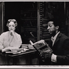 Bette Davis and Dorian Harewood in the pre-Broadway tryout of the stage production Miss Moffat